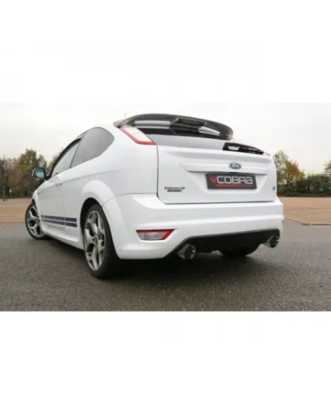 Ford Focus ST 225 (Mk2) 05-10 Cobra Cat Back Exhaust System (Non-Resonated)
